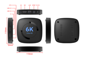 Network Set Top Box 6K Super HD TV