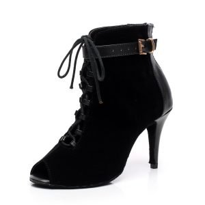 Black Women’s Mid And Low Heel Boots