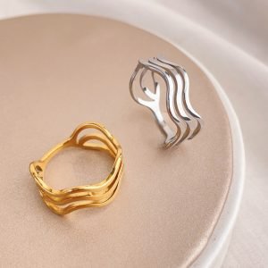 Titanium Steel Ring Women’s High Color Retention