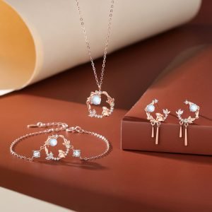 Original Mori Style Adorable Rabbit Earrings National Style Retro