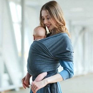 Cotton Baby Wrap Carrier Newborn Carrier Baby Sling 0-36 Months