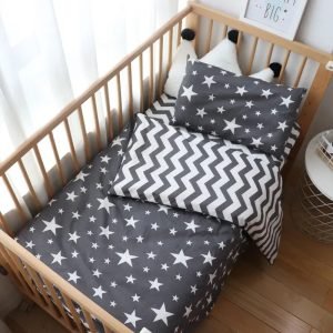 3Pcs Baby Bedding Set For Newborns