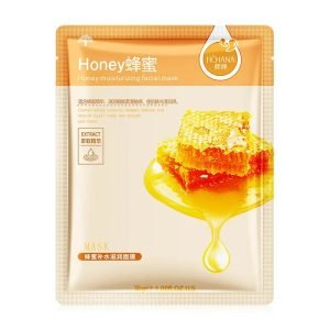 30PCS Honey Facial Mask Blueberry Pomegranate Aloe Plant Algae