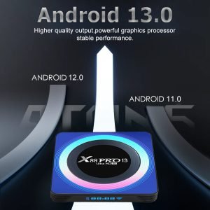Smart TV Box Android 13 Quad Core 8K Video HDR10