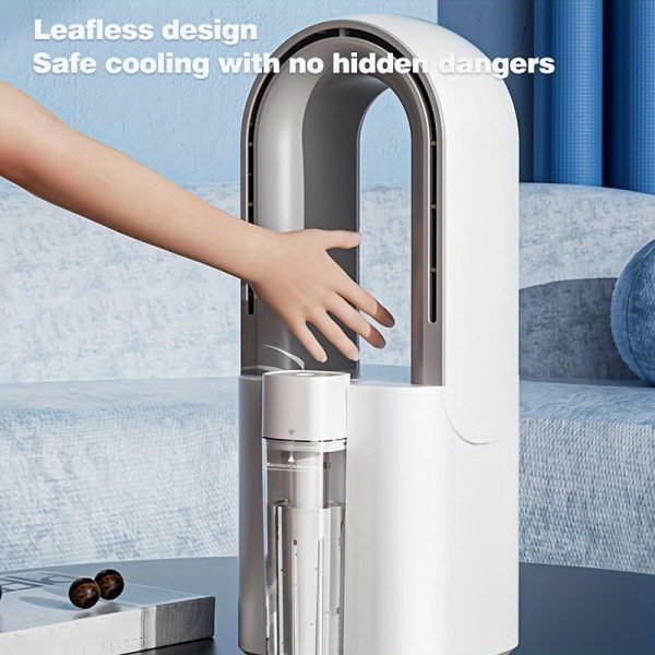 Compact Usb Desktop Fan - Bladeless Cooling Air