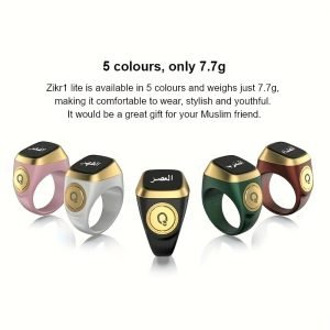 Prayer Smart Ring, Lucky Ring, Watch Ring, Prayer Counters