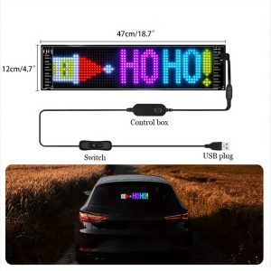 Gotus LED Matrix Panel Rolling Advertising LED Car Signage