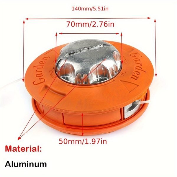 1pc Alloy Universal Twister Bump Feed Line Trimmer Head