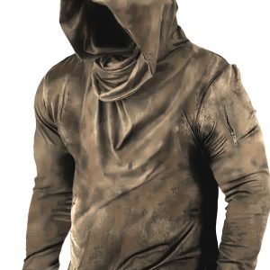 Men’s Casual Funky Hooded Sweatshirt For Spring autumn