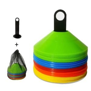 10pcs Cone Set Football Training Equipment for Kid Pro Disc
