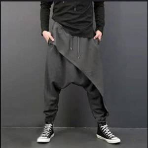 Casual Men’s Pants Spring Loose-fit Harem Pants Men’s