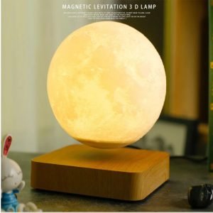 Night Light Levitating Moon Lamp Touch Magnetic Levitation Table Floating Lamp