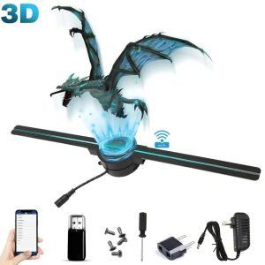 3D Hologram Fan 42CM WiFi 3D Holographic Projector Advertising Display