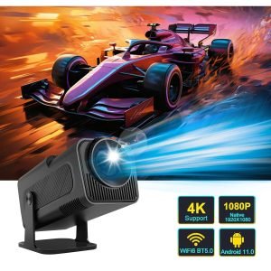 HY320 Projector 4k 1080P Beam Projector Wifi6 Portable 4k