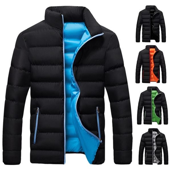 Autumn Winter Cold Jacket For Mens Thermal Coat Light Down Jackets