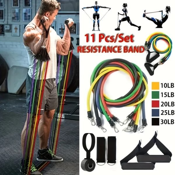 Sport Rubber Band for Fitness Equipment Resistance Bands Elastic Band