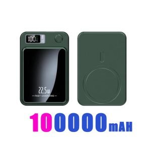 100000mAH Power Bank Magnetic Wireless 22.5W Ultra Capacity Super Fast Charging