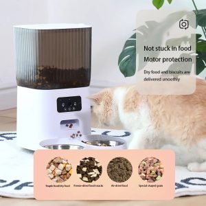 5L Pet Feeder with Camera Automatic Cat Feeder Smart Dog Food Dispenser