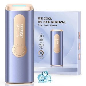 IPL Hair Remover Laser Epilator Devices ICE Cooling 999900 Flashes 3 IN 1