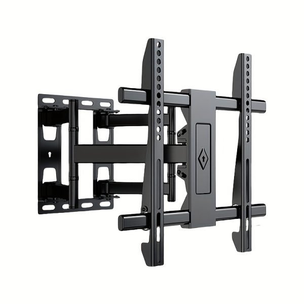 Full Motion TV Wall Mount for 32-75 inch TVs - Dual Arm Articulating Iron Bracket