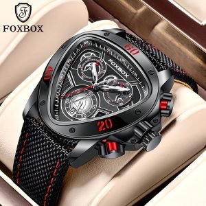 Men’s Luminous Display Date Quartz Watches, Sports Watches