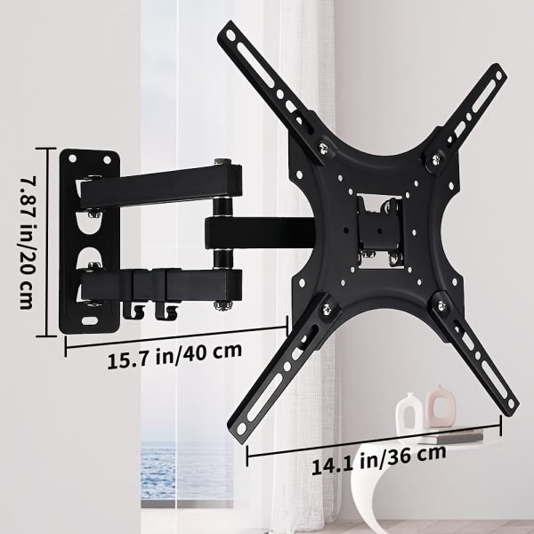 Full Mothion TV Wall Mount For 81.28cm-139.7cm Inch LED/LCD TV With Flexabe Adjustable Stand