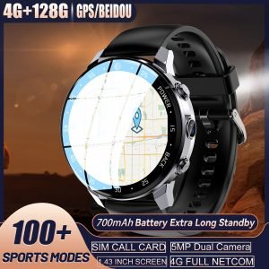 H50 Smart Watch GPS Location SIM Call Card 700mAh Battery 5MP
