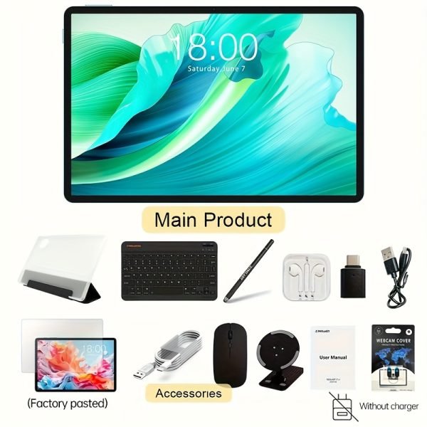 Teclast P50S 11-inch Tablet PC with For Android TDDI Display, Unisoc T606 Octa-Core