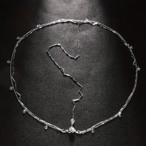 Boho Style Angel Head Chain Decorated With Rhinestone Pendants Women daily uses