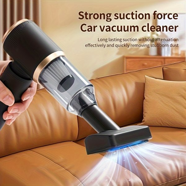 Powerful Cordless Handheld Vacuum Cleaner - Rechargeable, Lightweight