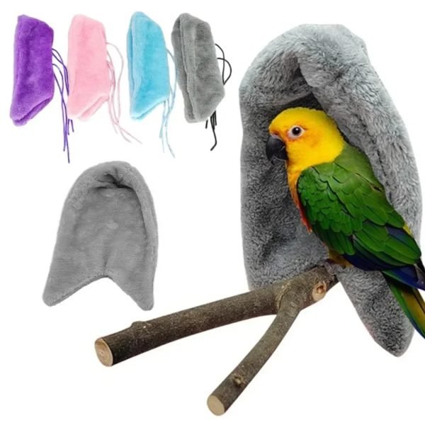 Warm Bird Hammock Shawl Nest Corner Parrot Blanket Windproof Pet Small Animal Hanging