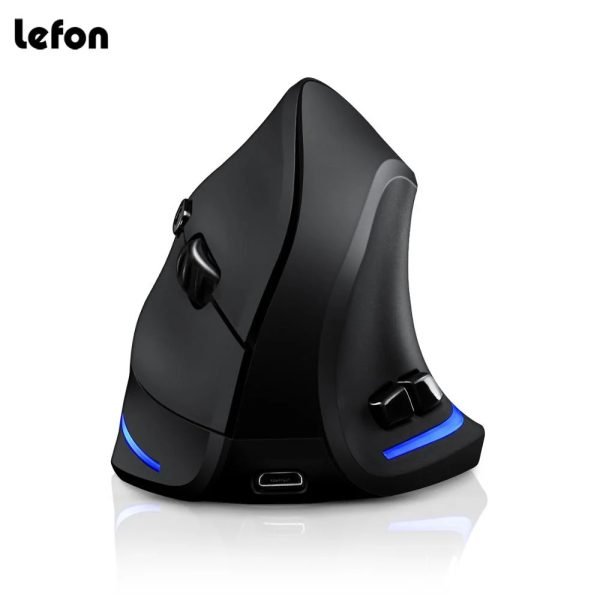 Lefon Ergonomic Wireless Mouse Rechargeable Vertical Mouse with Adjustable