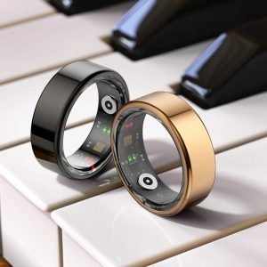 R02 For Xiaomi Smart Ring Men Women Military Grade Titanium Steel Shell