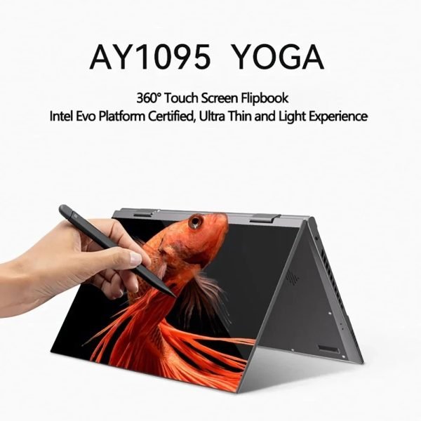10,9 inch mini-laptop Intel N95 YOGA touchscreens 16 GB DDR5 2 TB SSD HD-camera