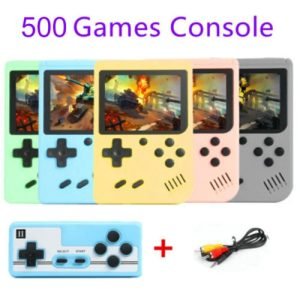 Built-in 500+ Classic arcade retro games Console for TV 5 inch Video Game Handheld