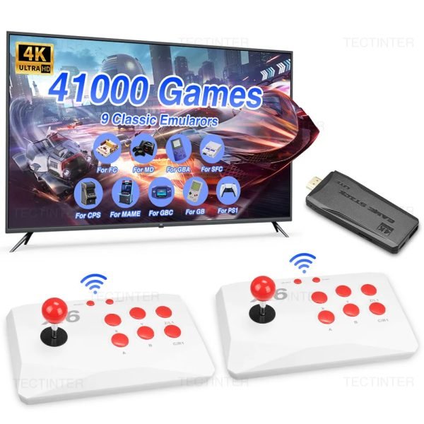 Arcade Video Game Console with Double Arcade Joysitck HD TV Game Stick