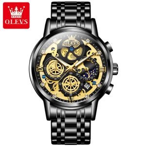 OLEVS Top Brand Men’s Watches Luxury Waterproof Quartz Watch For Men