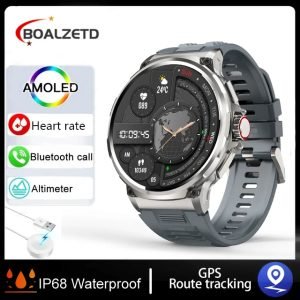 New 1.85-inch Ultra HD Smart Watch GPS Track Bluetooth Call 710 Mah Large Battery
