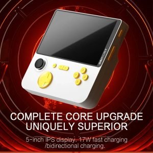 E5 Handheld Video Game Console 6000mAh Power Bank 5-inch IPS Screen 22W Arcade