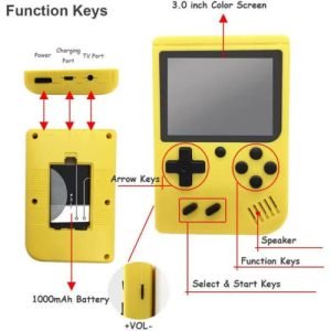 Built-in 500+ Classic arcade retro games Console for TV 5 inch Video Game Handheld