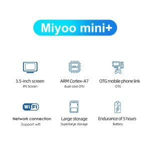MIYOO Mini Plus Portable Retro Handheld Game Console V2 Mini+ IPS Screen