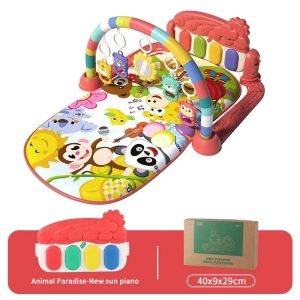 Multifunctional Children Fitness Frame Baby Floor Mat Educational Mat Crawling Blanket