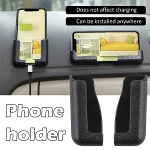 Car Wall Mount Phone Holder White Punch Free Wall Mobile Phones Charging