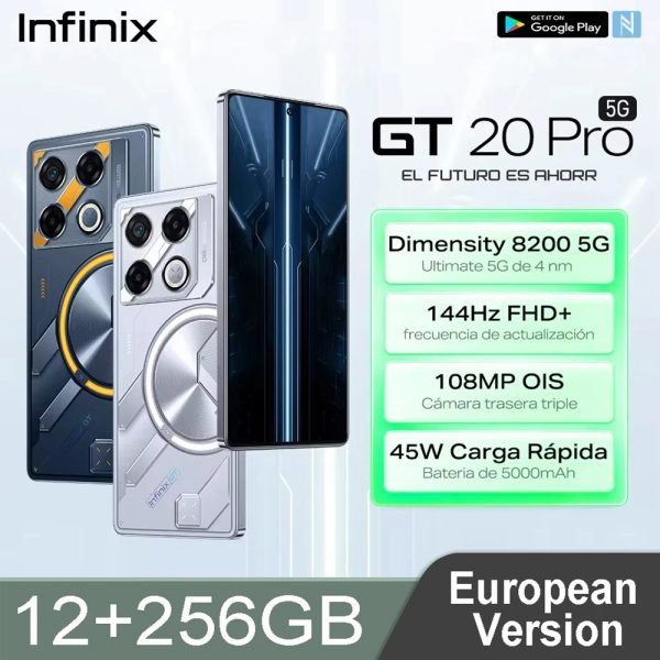 infinix GT 20 Pro 5G Smartphone European Version 12+256GB Dimensity 8200