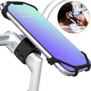 Rotatable Mobile Phone Bicycle Motorcycle Holder Bike Safe Bracket Silicone