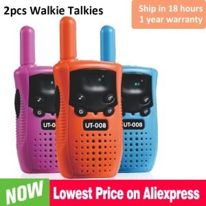 New Mini Walkie Talkie Children Handheld Transceiver Long Range Portable