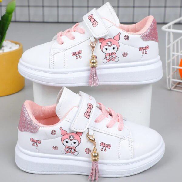 Sanrio Girls's Fashion Sneakers Kid's Anti-skid Casual Shoes Cartoon Anime