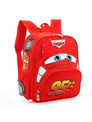 Hot kindergarten cartoon 95 car Travel bag 3D waterproof  boys 2-5 years old children backpack