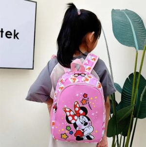 Cute Minnie Children Backpack Kids Girls Cartoon Kindergarten School Bags Children Girls' Backpacks