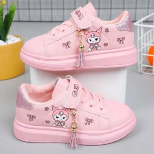 Sanrio Girls's Fashion Sneakers Kid's Anti-skid Casual Shoes Cartoon Anime